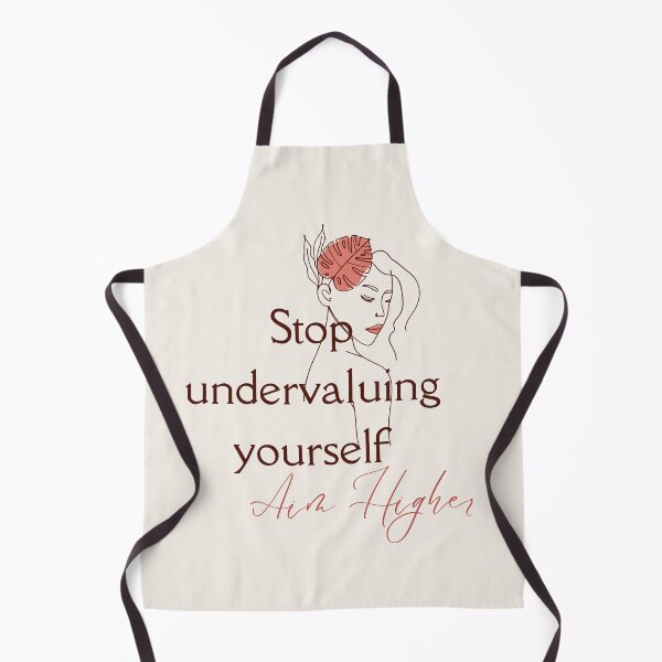 Item preview, Stop undervaluing yourself, Aim higher designed and sold by successmom.