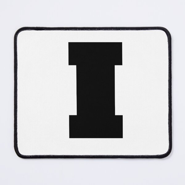 Item preview, Letter I: Monogram Initial Throw Pillow designed and sold by Yacearte.