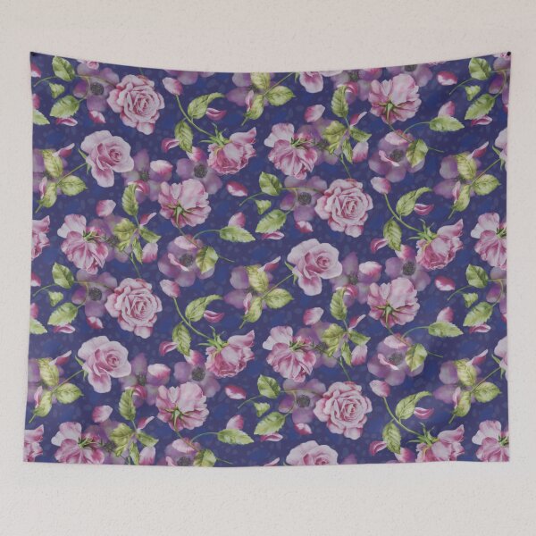 Item preview, Pink Roses With Petals Repeated Pattern Design  designed and sold by Tina Veenstra.