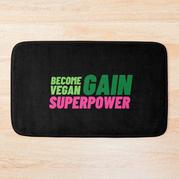 Item preview, Become Vegan Gain Superpower designed and sold by PatternBestFan.
