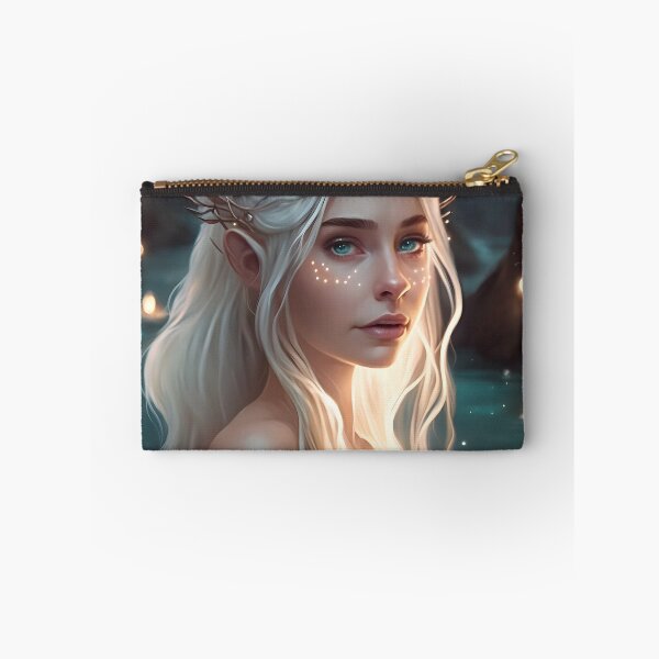 Item preview, Elf in a Dreamlike Riverscape of Fantasy and Fairy Lights designed and sold by Digital-Dreamer.