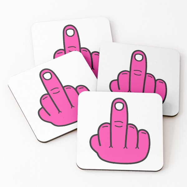 Item preview, Middle Finger Pink Mood designed and sold by sexy-pleasure.