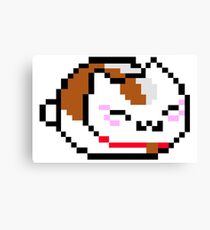 Pixel Kitty Canvas Print