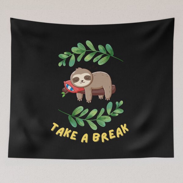 Item preview, Sloth Bear Take a Break designed and sold by FreeMind-Design.