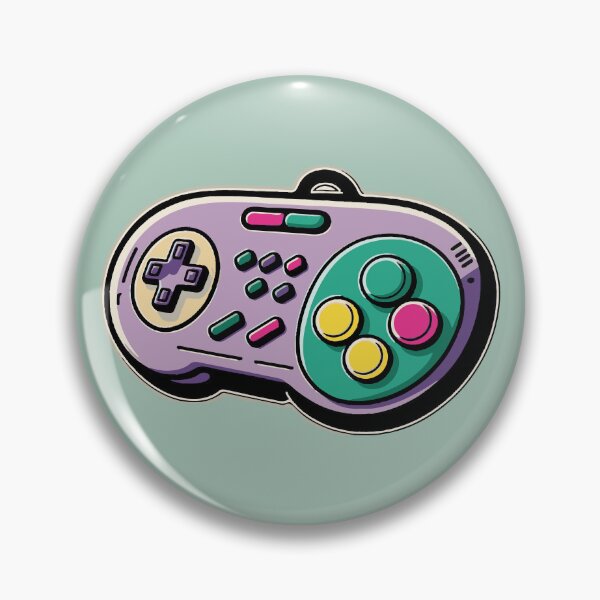 Item preview, Retro Video Game Controller || Vector Art designed and sold by MadSwellDesigns.