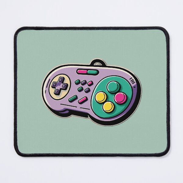 Item preview, Retro Video Game Controller || Vector Art designed and sold by MadSwellDesigns.