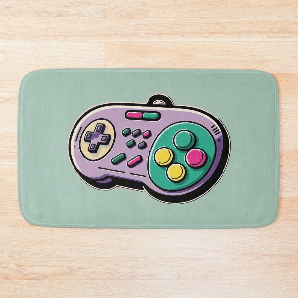 Item preview, Retro Video Game Controller || Vector Art designed and sold by MadSwellDesigns.