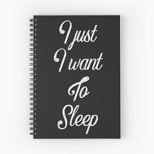 Item preview, I just want to sleep  designed and sold by Brunoum.