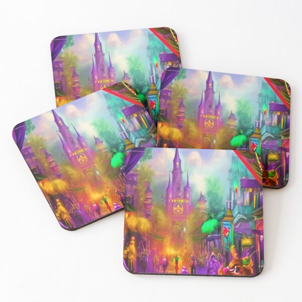 Item preview, Mardi Gras Art designed and sold by trailsitravel.