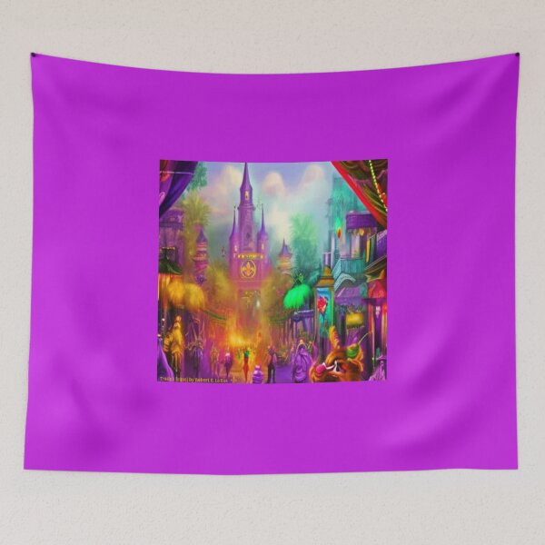 Item preview, Mardi Gras Art designed and sold by trailsitravel.