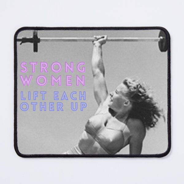 Item preview, Strong Women Lift Each Other Up - Vintage Bodybuilder Muscle Beach designed and sold by TeeKid.