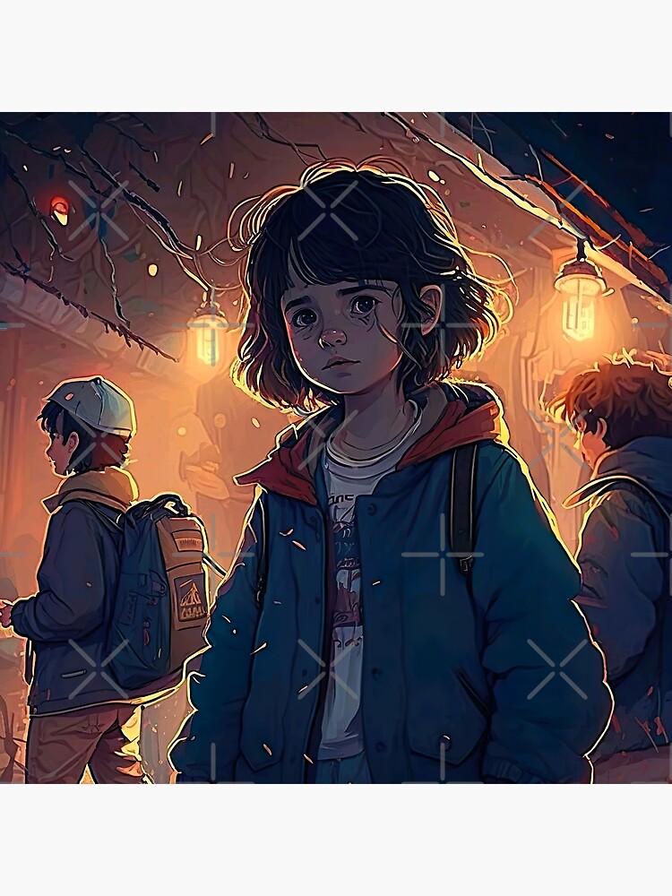 Eleven - Netflix's Stranger Things - Anime / Cartoon Art
