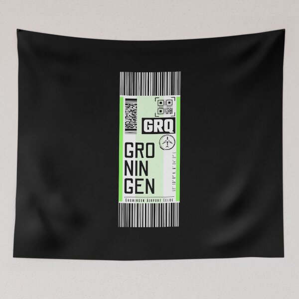 Item preview, GRONINGEN GRQ classic luggage tag designed and sold by LeddsoDello.