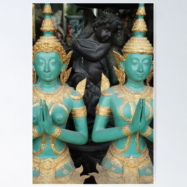Item preview, Chiang Mai: Querubín durmiente budistas rezando designed and sold by justbmac.
