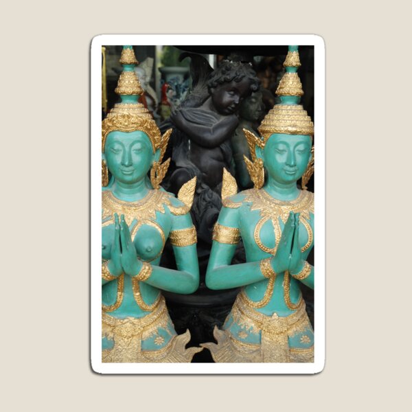 Item preview, Chiang Mai: Praying Buddhists Sleeping Cherub designed and sold by justbmac.