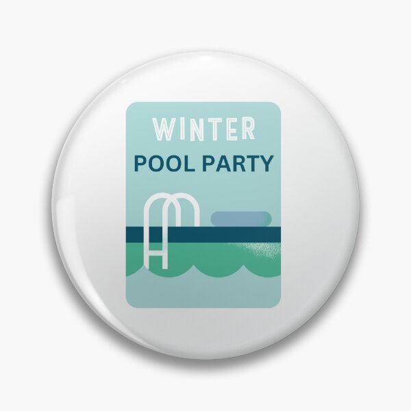 Item preview, Winter pool party -  cold water swimming designed and sold by Wildflow Creations.