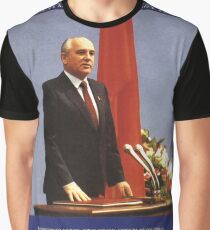 USSR CCCP Cold War Soviet Union Propaganda Posters Graphic T-Shirt