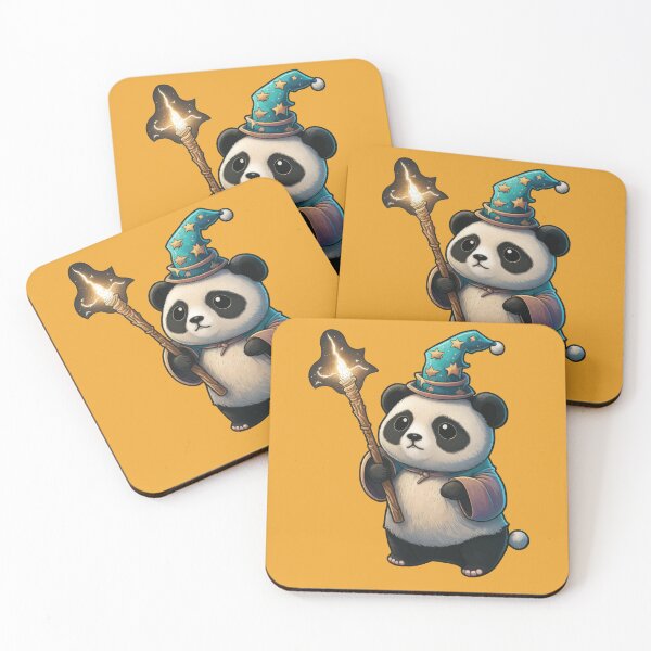Item preview, Cute Magical Panda Wizard designed and sold by NateFellhauer.