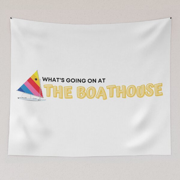 Item preview, what's going on at the boathouse designed and sold by holmesar2.