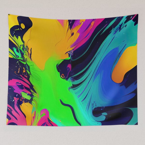 Item preview, Abstract Colourful Fluid designed and sold by Arkneer.