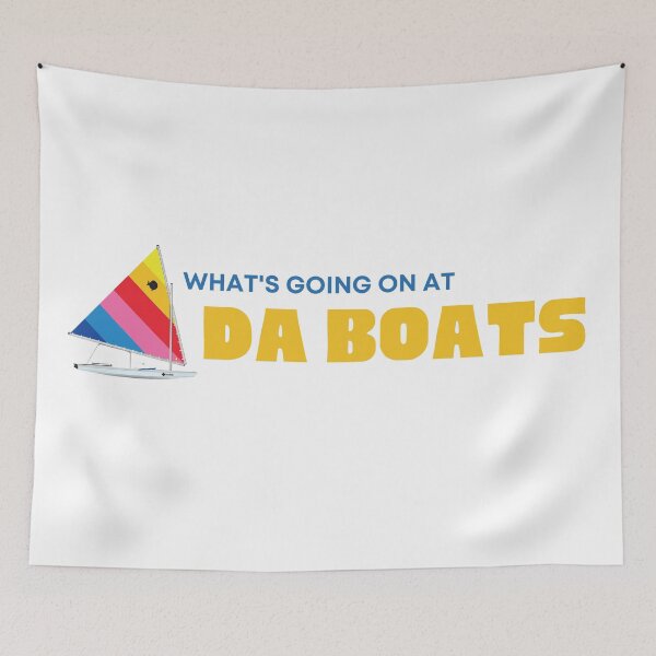 Item preview, what's going on at da boats designed and sold by holmesar2.