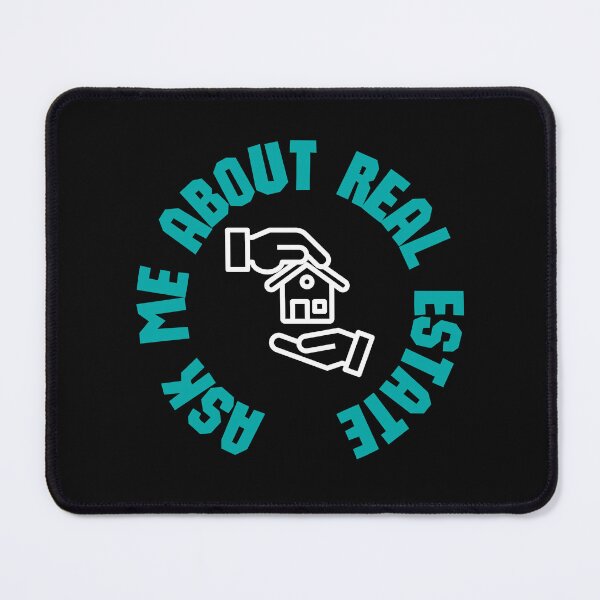 Item preview, Ask me about real estate | REAL ESTATE designed and sold by Camila Garcia.