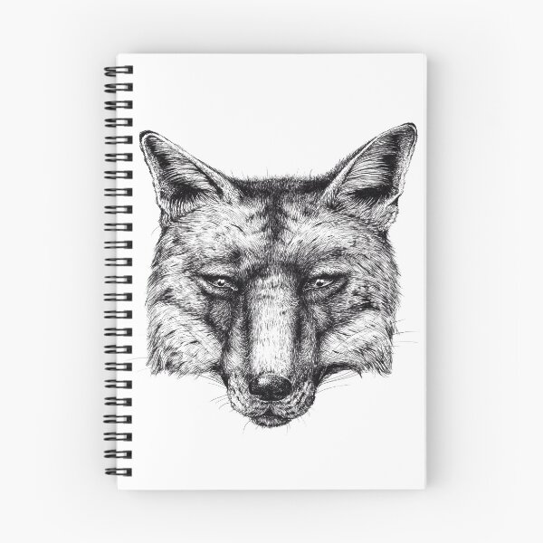 Item preview, Gazing Fox Ink Drawing designed and sold by Debbie Clark.