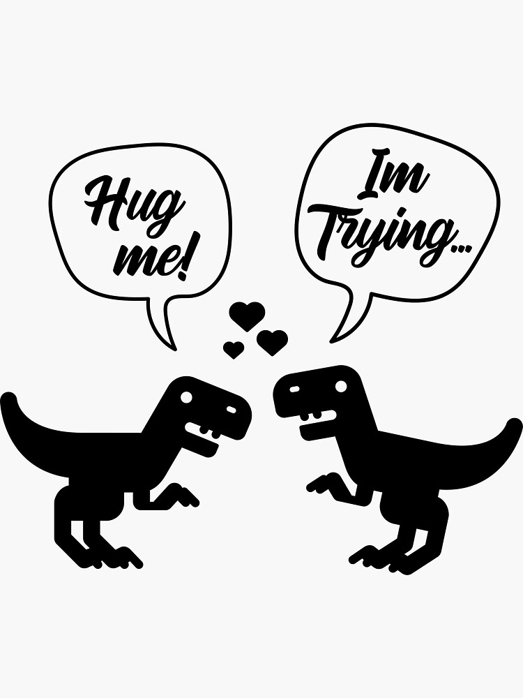T-Rex Dinosaur Couple Hug Me Valentines Day Funny T-Shirt T-Shirt T-Rex Dinosaur Couple Hug Me Valentines Day Funny T-Shirt T-Shirt
