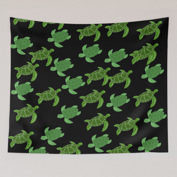 Item preview, Green turtle designed and sold by Patternaart.