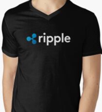 Ripple (XRP) Crypto Men's V-Neck T-Shirt