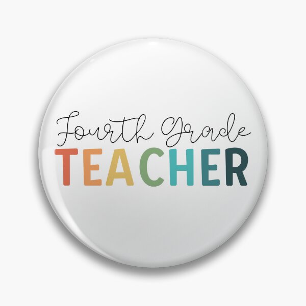 Item preview, Fourth Grade Teacher designed and sold by TheTeachersRoom.