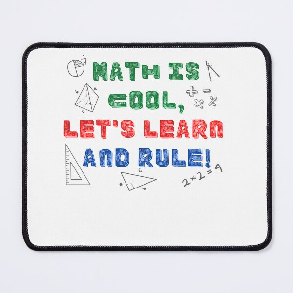 Item preview, Math is cool, let's learn and rule! Maths day costume idea for kids  designed and sold by facePale.
