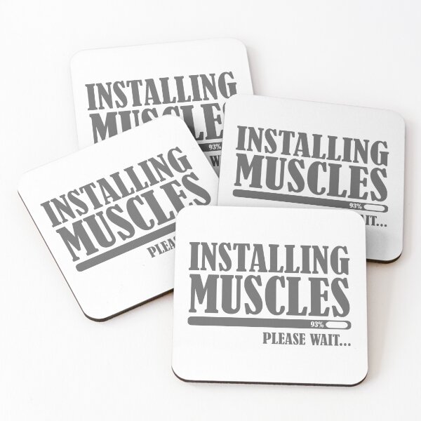 Item preview, Installing muscles please wait designed and sold by Stixdesigns.