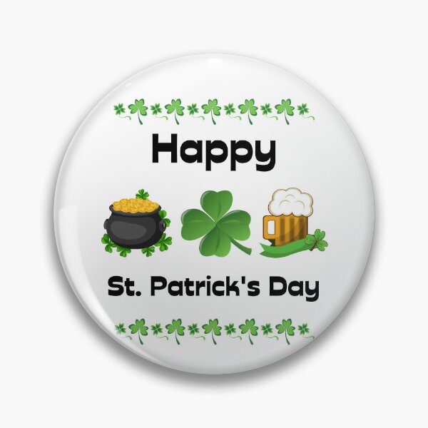 Artikelvorschau, Fröhlichen St. Patricks Day, glückliches 4-blättriges Kleeblatt entworfen und verkauft von JRice66.