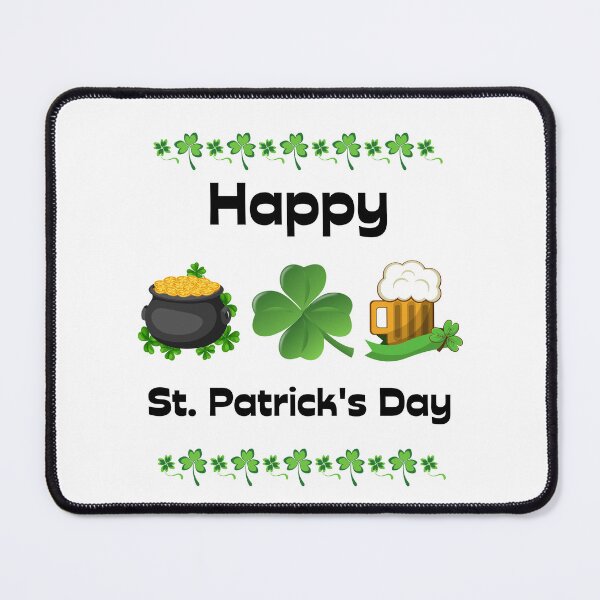 Item preview, Happy St. Patricks Day, Lucky 4 Leaf Clover designed and sold by JRice66.