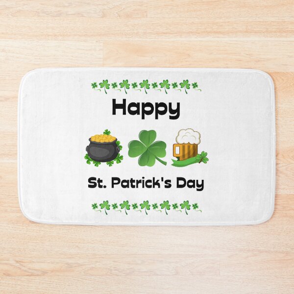Item preview, Happy St. Patricks Day, Lucky 4 Leaf Clover designed and sold by JRice66.