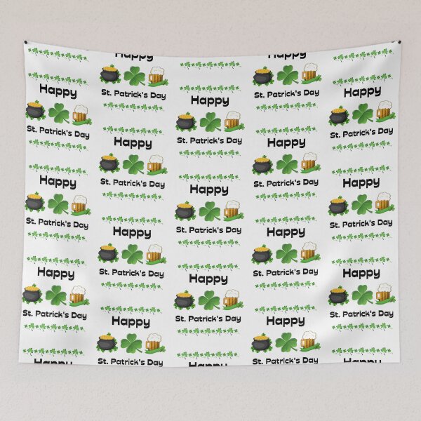 Item preview, Happy St. Patricks Day, Lucky 4 Leaf Clover designed and sold by JRice66.