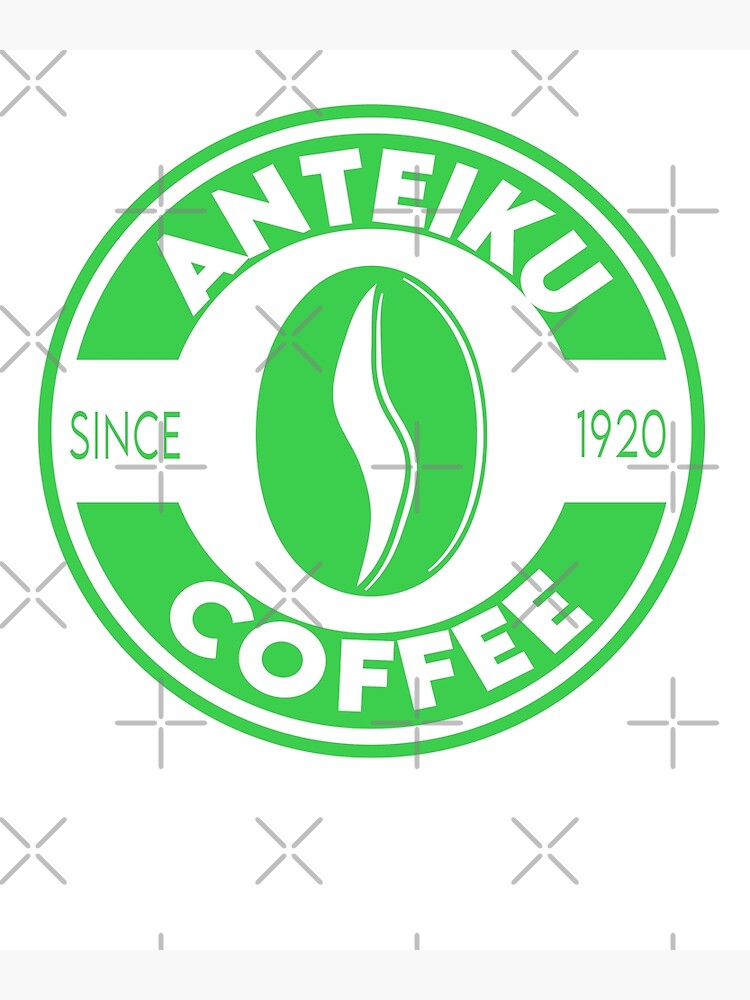 Discover Anteiku Coffee Premium Matte Vertical Poster