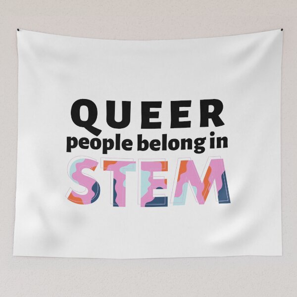 Item preview, Queer People in STEM designed and sold by holmesar2.
