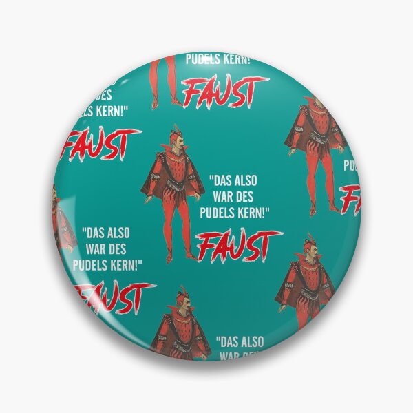 Item preview, So that was the core of the poodle, the well-known Goethe quote, Faust designed and sold by Mauswohn.