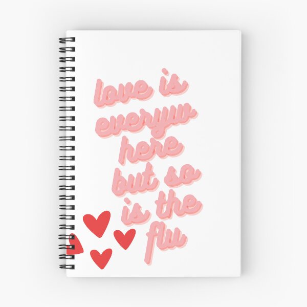 Item preview, Love Is Everywhere But So Is The Flu - T-shirt designed and sold by jebran.