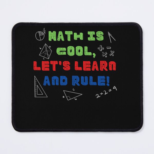 Item preview, Math is cool, let's learn and rule! Maths day costume idea for kids  designed and sold by facePale.