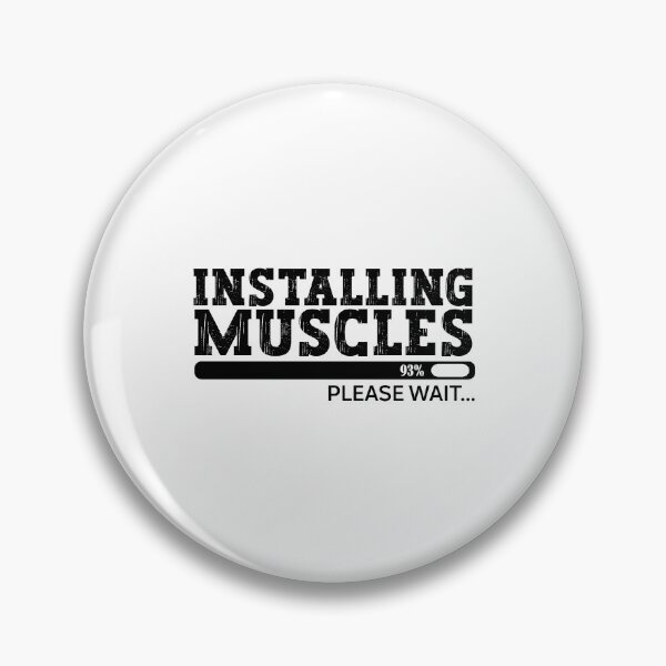 Item preview, Installing muscles please wait designed and sold by Stixdesigns.