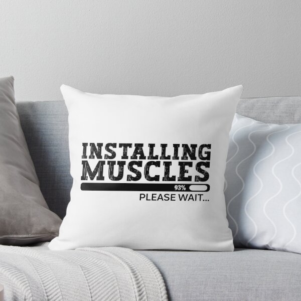 Item preview, Installing muscles please wait designed and sold by Stixdesigns.
