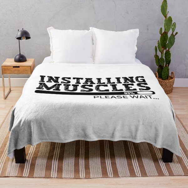 Item preview, Installing muscles please wait designed and sold by Stixdesigns.