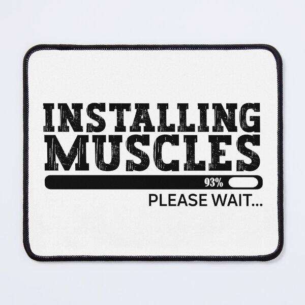 Item preview, Installing muscles please wait designed and sold by Stixdesigns.