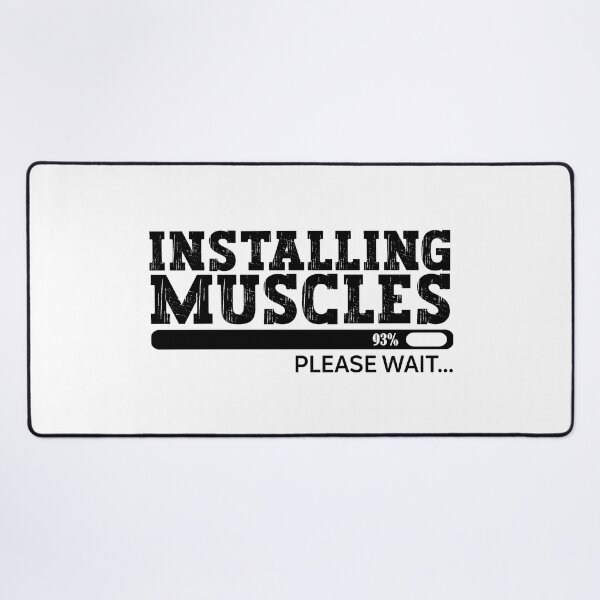 Item preview, Installing muscles please wait designed and sold by Stixdesigns.