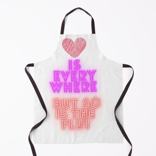 Item preview, Love Is Everywhere But So Is The Flu - T-shirt designed and sold by jebran.