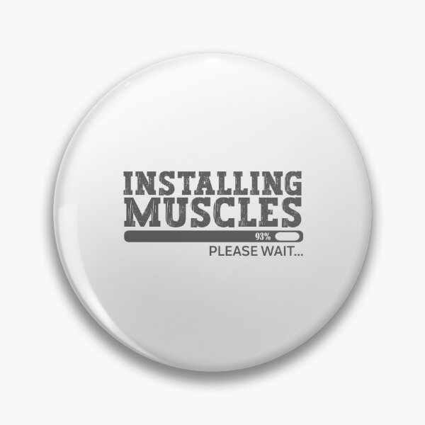 Item preview, Installing muscles please wait designed and sold by Stixdesigns.