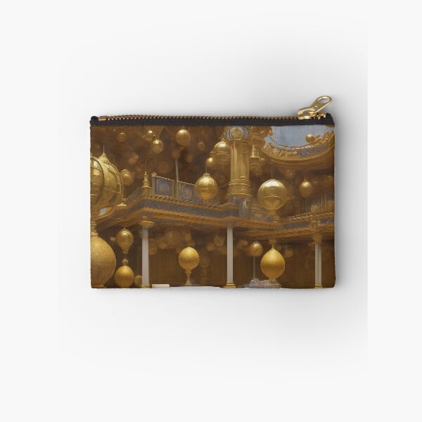 Item preview, Parnassus Checkered Gold Decorated Floor Palace Room designed and sold by entwithanaxe.